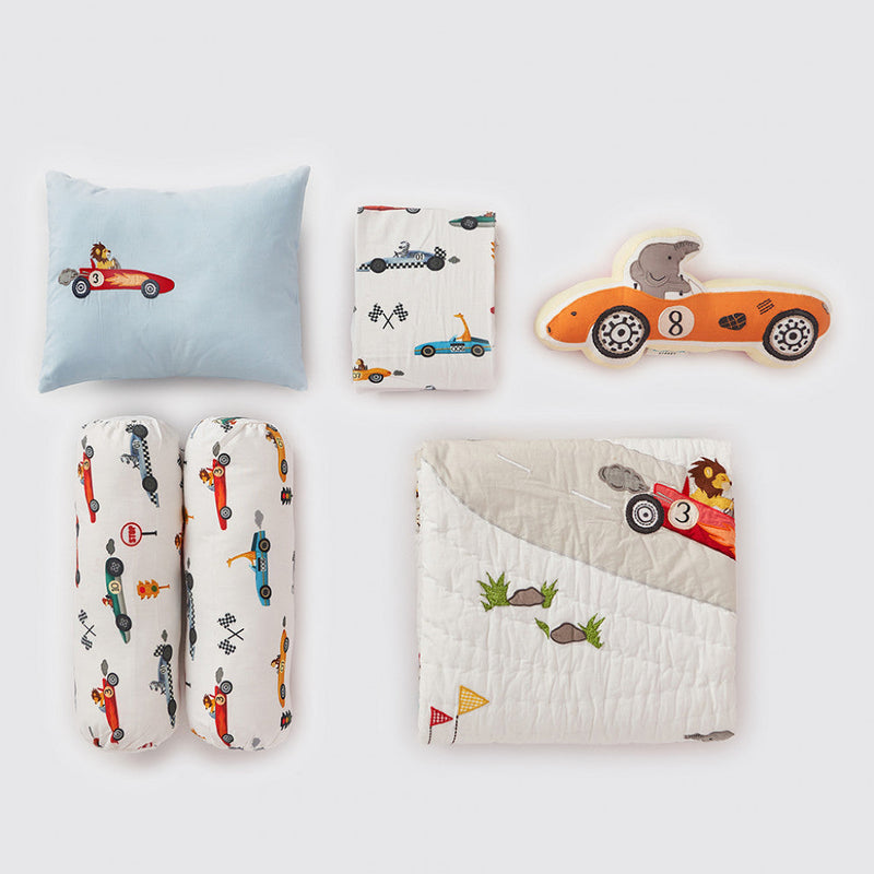 Rockabye Baby Crib Gift Hamper (Racing Cars)