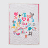 Rockabye Baby Crib Gift Hamper (Alphabets-Pink)