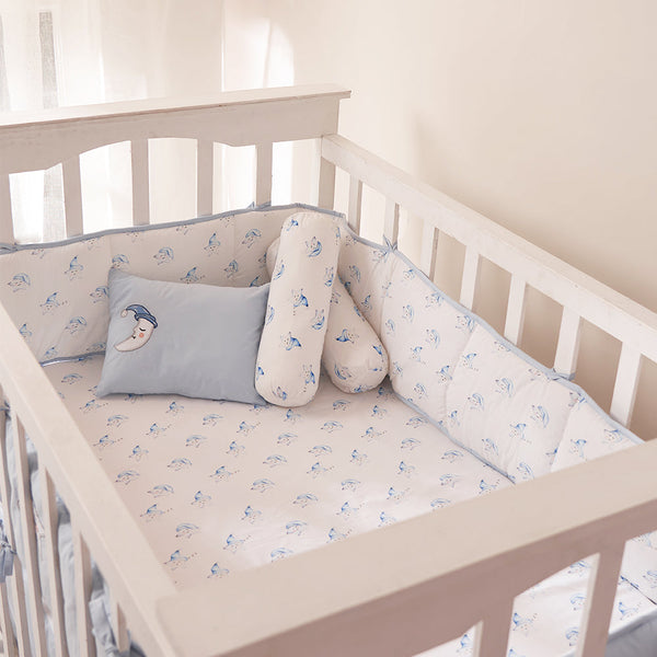 Night Night Crib Gift Set (Celestial-Blue)