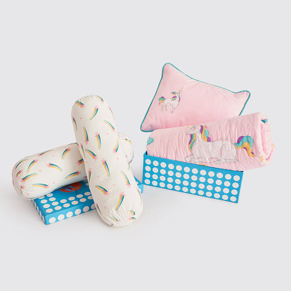Night Night Crib Gift Set (Unicorns)