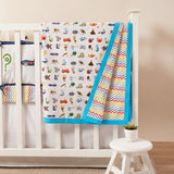 Night Night Crib Gift Set (Alphabets-Blue)