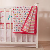 Night Night Crib Gift Set (Alphabets-Pink)