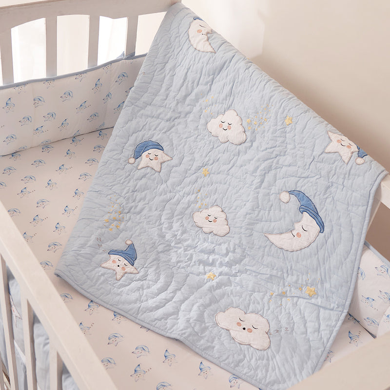 Celestial Blue Bedding Collection