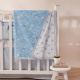 Celestial Blue Complete Crib Bedding Set