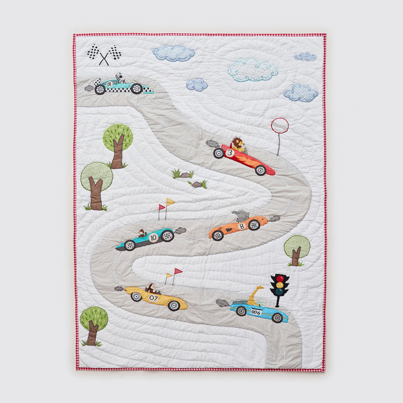 Racing Cars Quilt | Little West Street