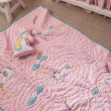 Unicorns Complete Crib Bedding Set (With Bumper)