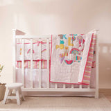 Alphabets Pink Bedding Collection