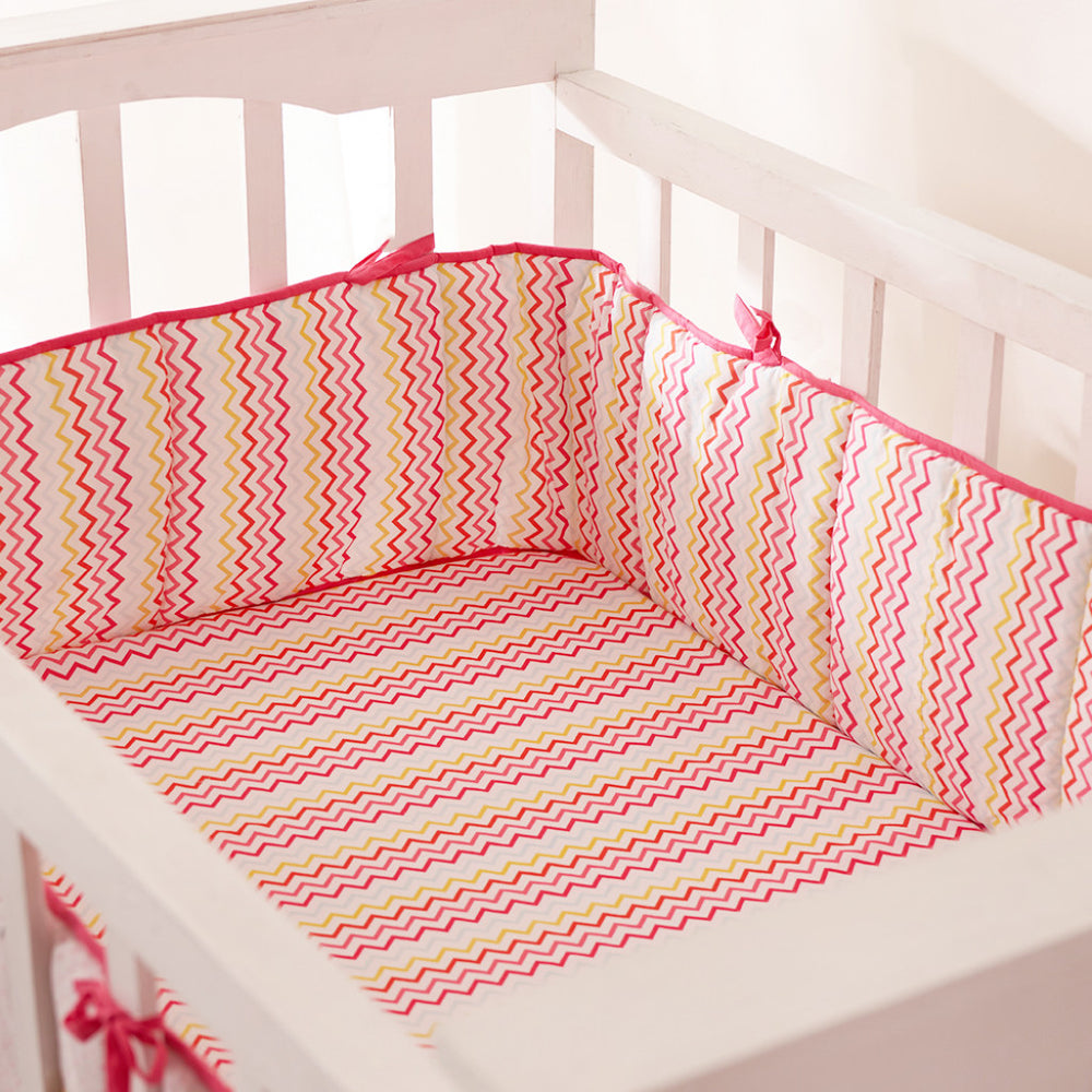 serena and lily white crib bumper Buy Premium ABC Pink Crib Bedding Set with Bumper
