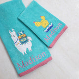 Llama Love Towel