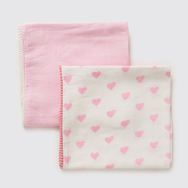 Hearts Swaddles Set