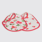 Blossoms Organic Bib Set