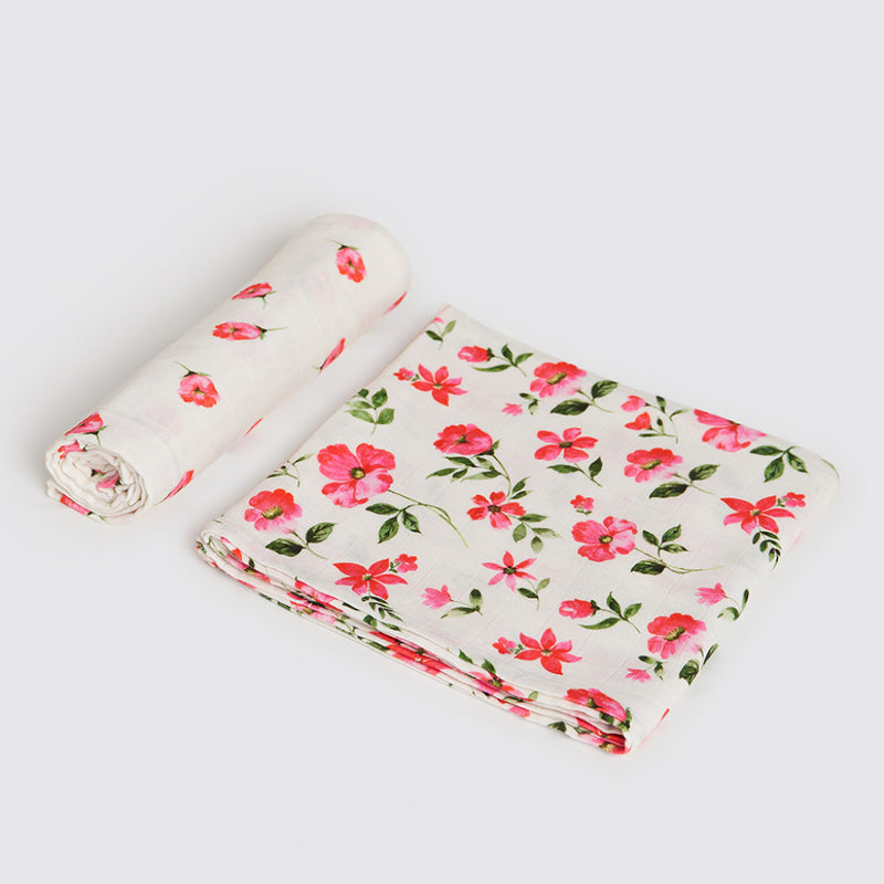 Blossoms Organic Swaddle Set