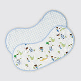 Adventures Of A Prince Organic Burp Cloth/Bib Set