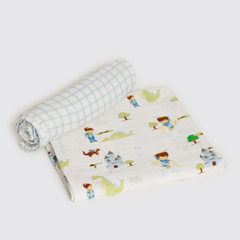 Adventures Of A Prince Organic Swaddle Set