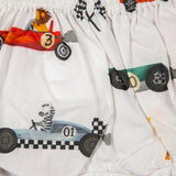 Racing Cars Organic Diaper Cover