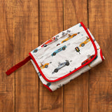 Racing Cars Organic Travel Pouch