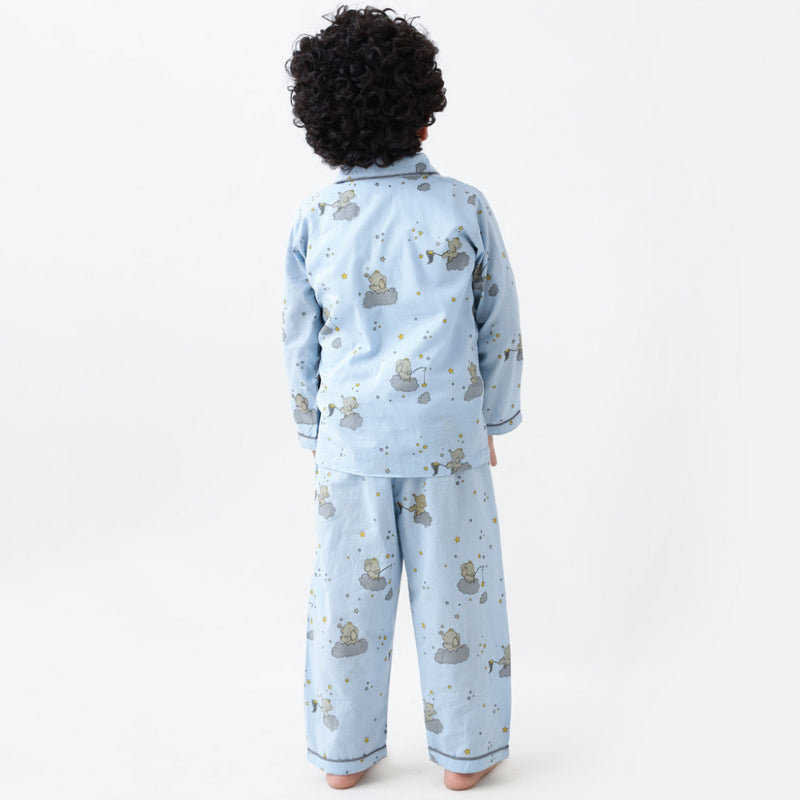Starry Night Pajama Set For Kids