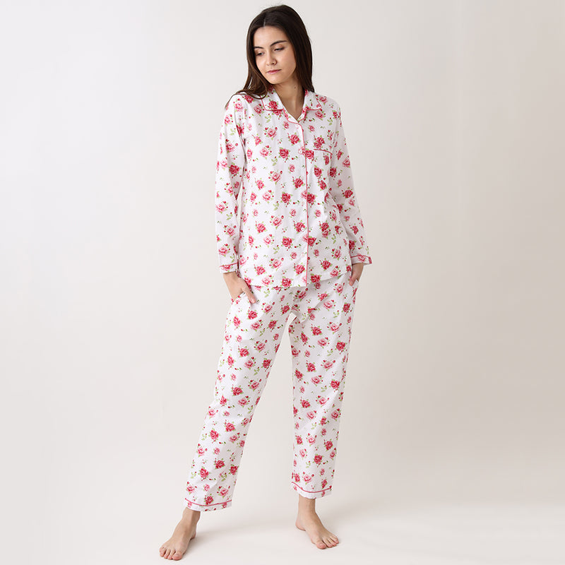 Women La Rose Pajama Set