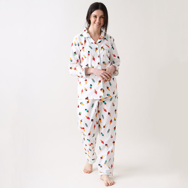 Women Icecream Pajama Set