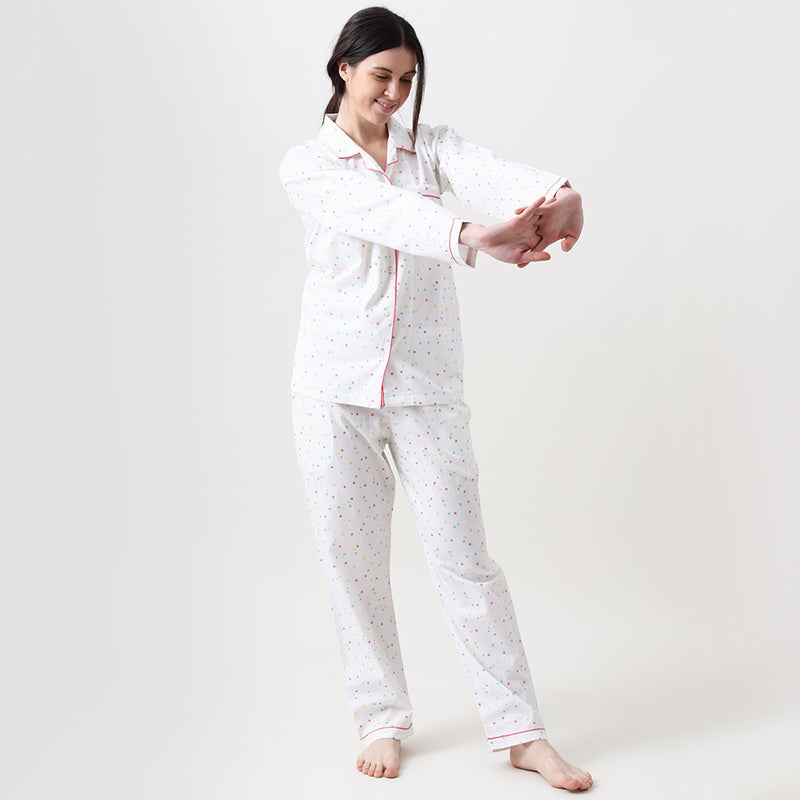 Women Sprinkles Pajama Set