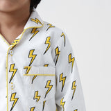Organic Lightning Pajama Set For Kids