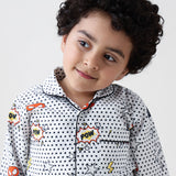 Organic Superhero Pajama Set For Kids