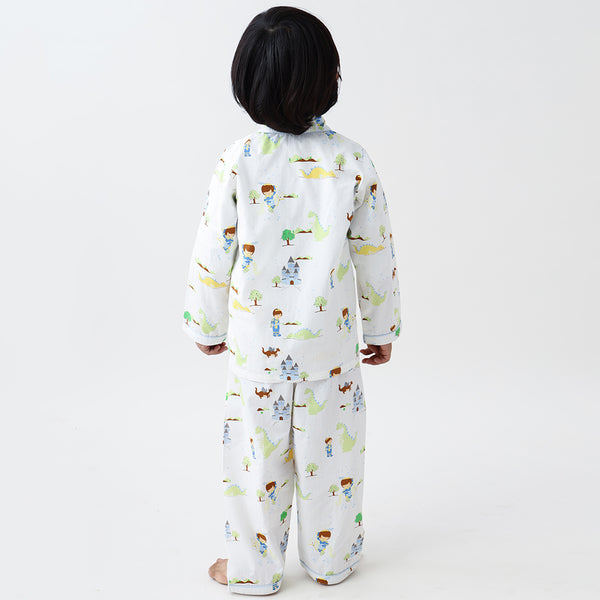 Organic Prince Pajama Set For Kids