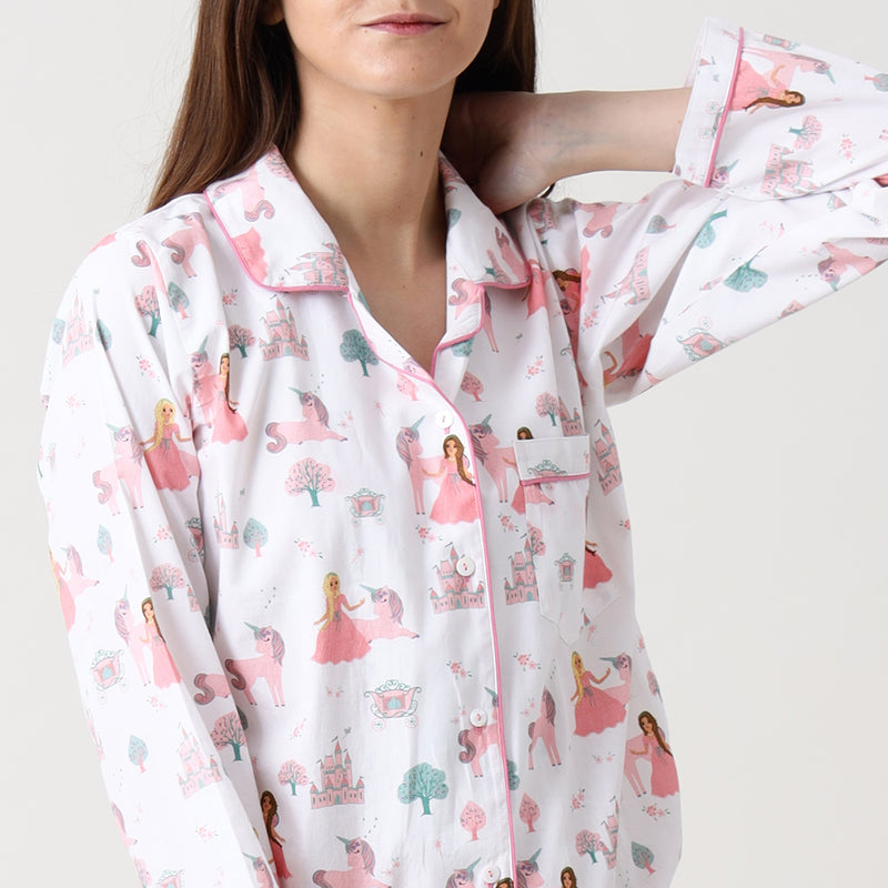Women Organic Fairytale Pajama Set