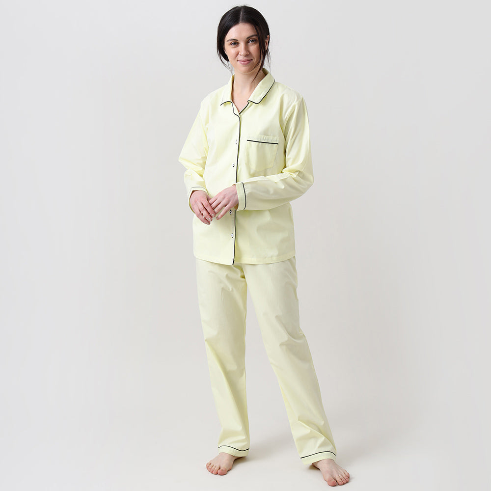 Women Sunshine Yellow Pajama Set | Little West Street