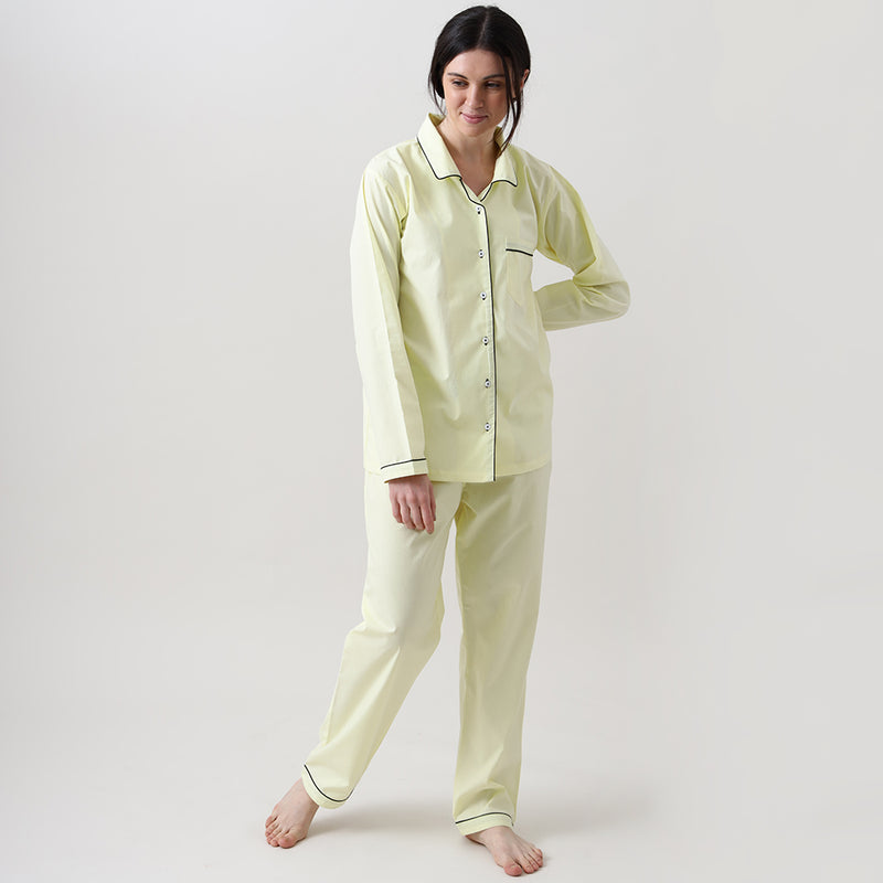 Women Sunshine Yellow Pajama Set | Little West Street