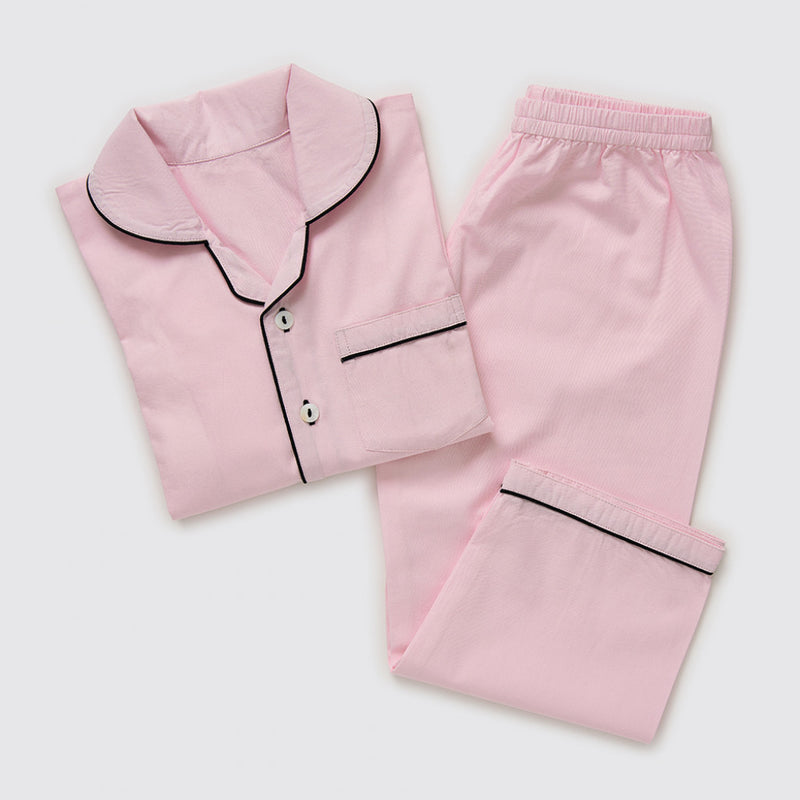 Women Classy Pink Pajama Set