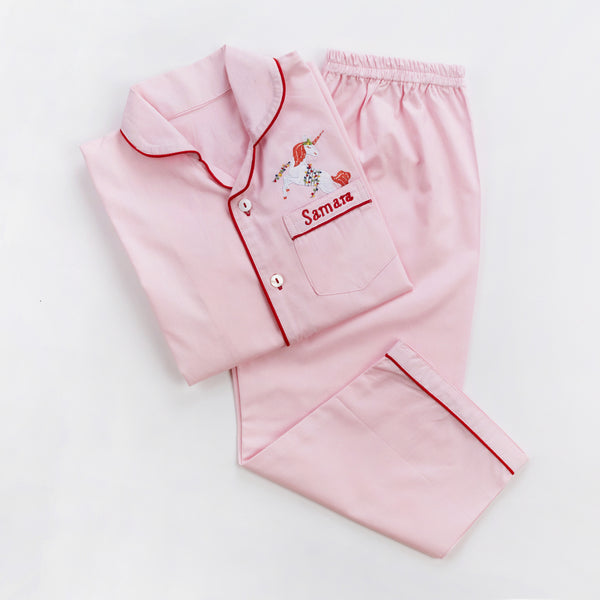 Women Happy Unicorn Pajama Set