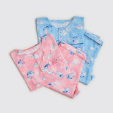Celestial Pink Organic Pajama Set For Kids