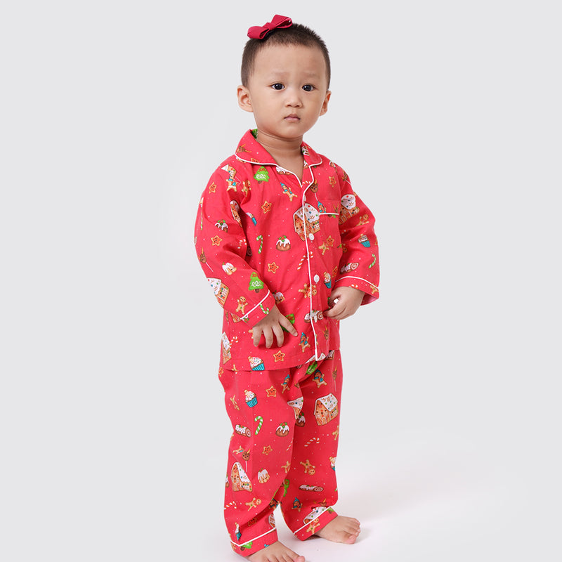 Sweet Christmas Pajama Set For Kids