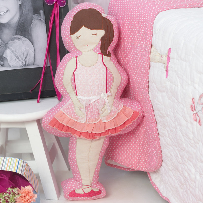 Ballerina Decorative Pillow