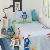 Rockin' Robot Pillow Sham