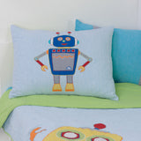 Rockin' Robot Pillow Sham