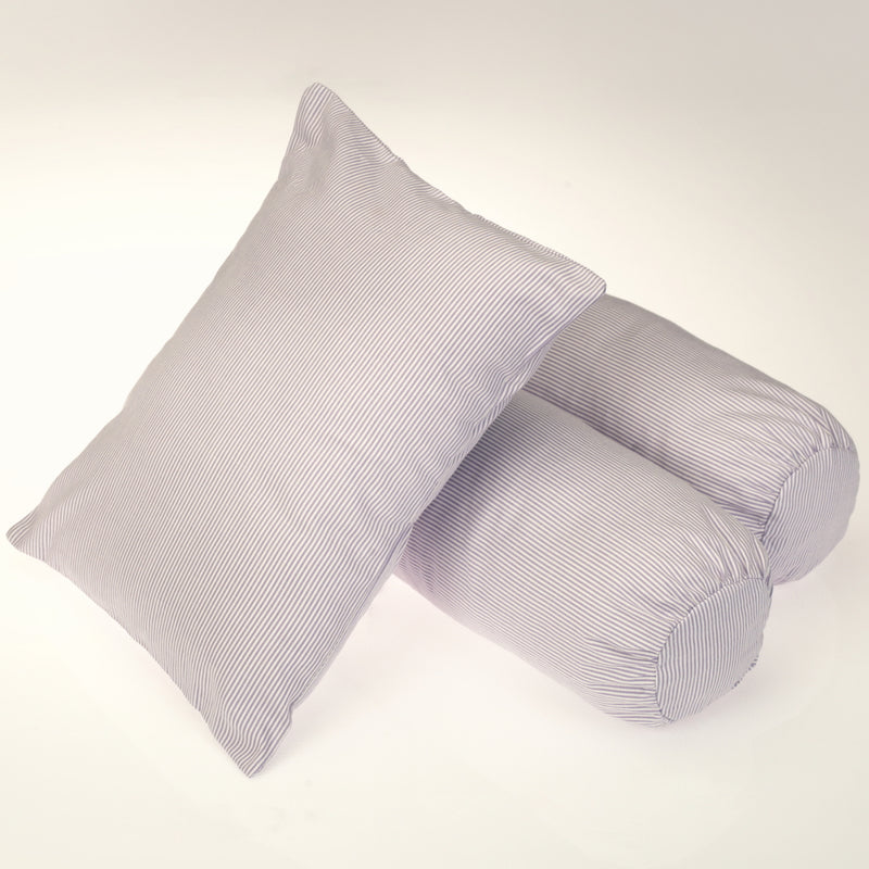 Runaway Stripes Pillow Set (Lavender)