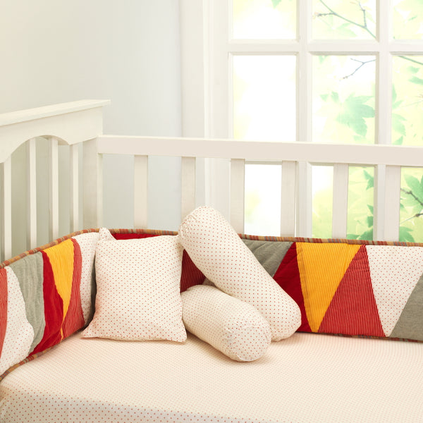 Petite Dots Pillow Set (Red)