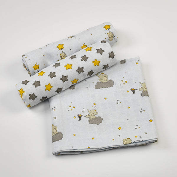 Starry Night Swaddles Set