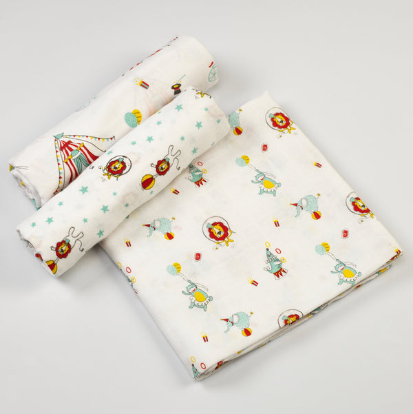 Circus Circus Swaddles Set