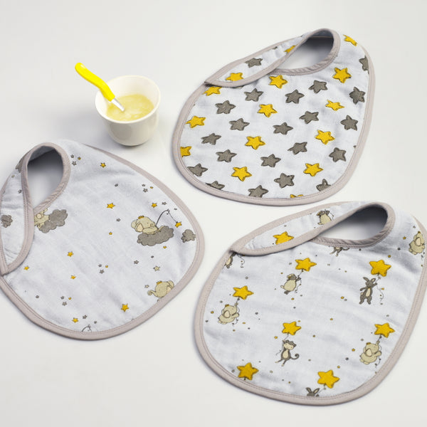 Starry Night Bib Set