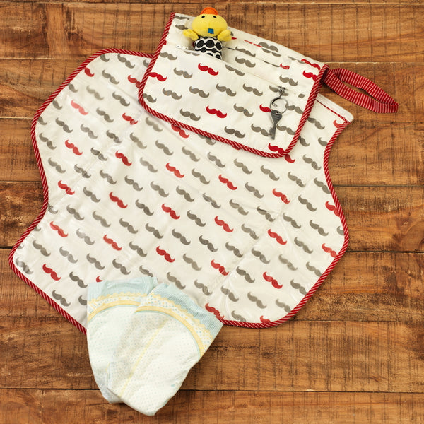 Little Man Diaper Clutch