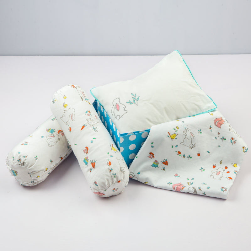 Night Night Organic Crib Gift Set (Snuggle Bunny)
