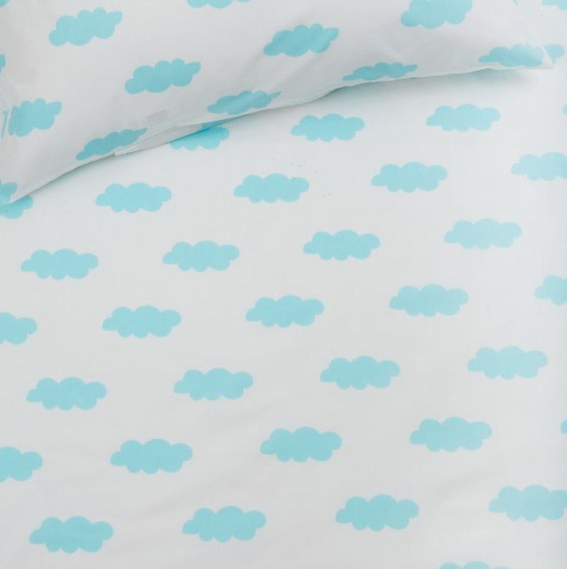 Organic Clouds Crib Sheet