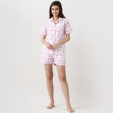 Women Paris Shorts Set