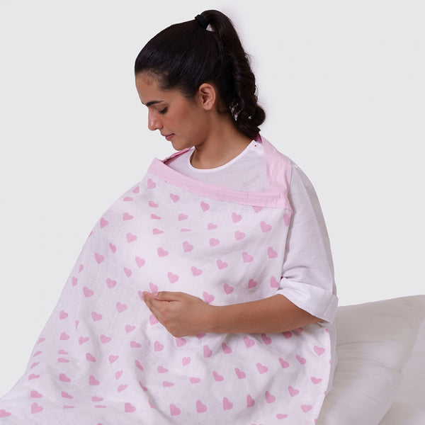 Hearts Nursing Cover