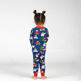Polar Bear Jersey Pajama Set For Kids