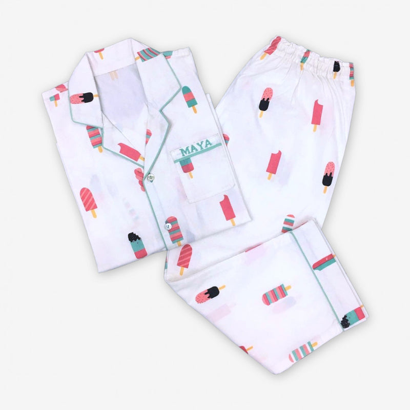 Popsicle Pajama Set For Kids