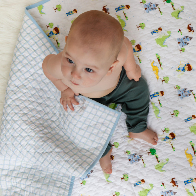 Adventures Of A Prince Organic Reversible Quilt